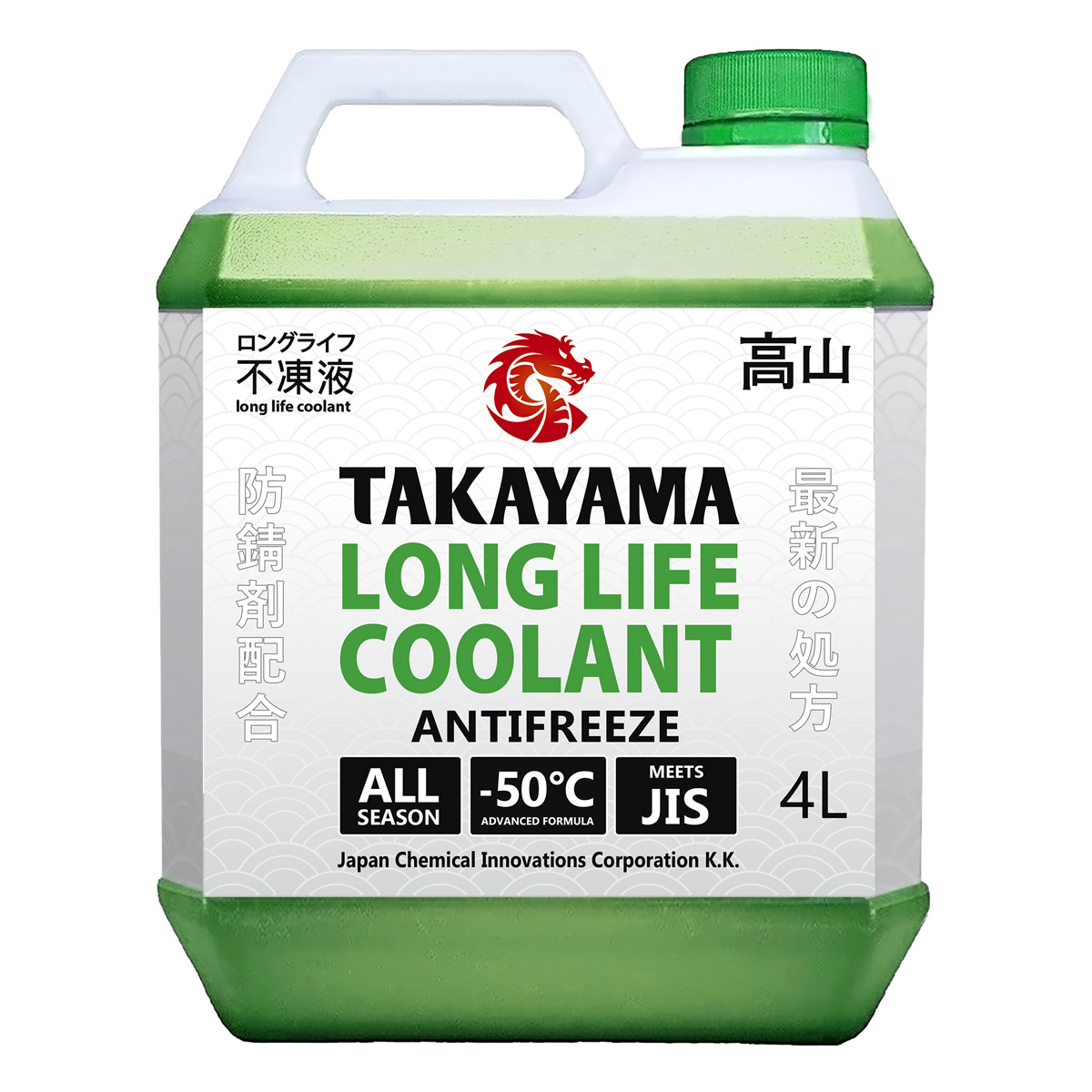 Takayama Long Life Coolant Green -50