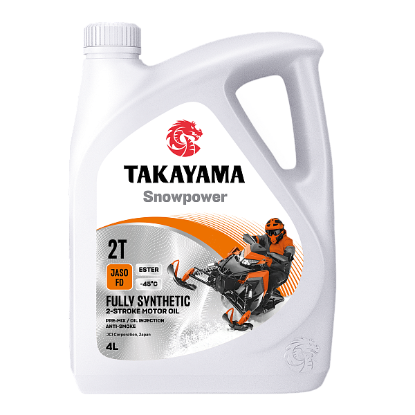 Моторное масло  Takayama Snowpower 2T